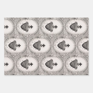 The Most Sacred Heart of Jesus Christ Wrapping Paper Sheet