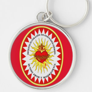 The Most Sacred Heart of Jesus Keychain