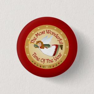 The Most Wonderful Time 1 Inch Round Button