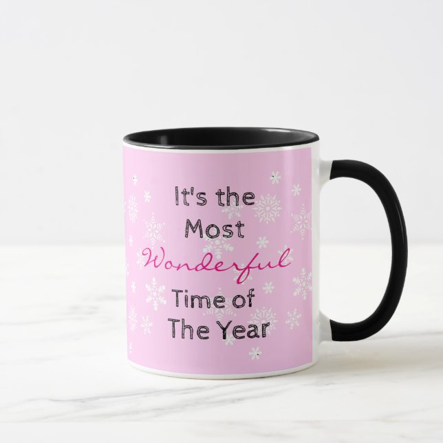 The Most Wonderful Time of the Year Coffee Mug (Right)