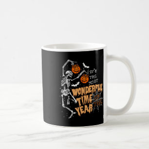 The Most Wonderful Time Of The Year Dance Skeleton Coffee Mug