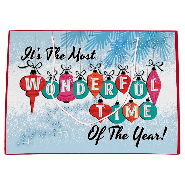 The Most Wonderful Time Of The Year Gift Bag (Front)