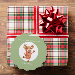 The most wonderful time of the year...to be Salami Ornament Card