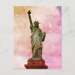 The Mother of Exiles - Statue of Liberty NYC Holiday Postcard