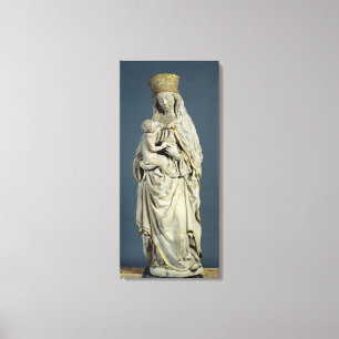 The Mother of God with the Infant Christ, 1470 Canvas Print