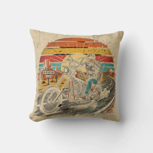 The Mother Road Throw Pillow