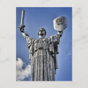 The Motherland Monument, Kiev, Ukraine Postcard