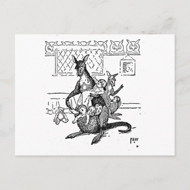 The Motherly Kangaroo Postcard (Front)