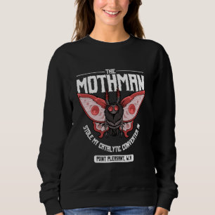 The Mothman Stole My Catalytic Converter In Point  Sweatshirt