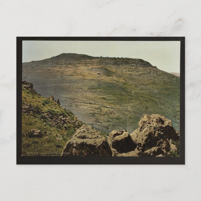 The Mount of Beatitudes, (i.e., Capernaum, Israel) Postcard (Front)