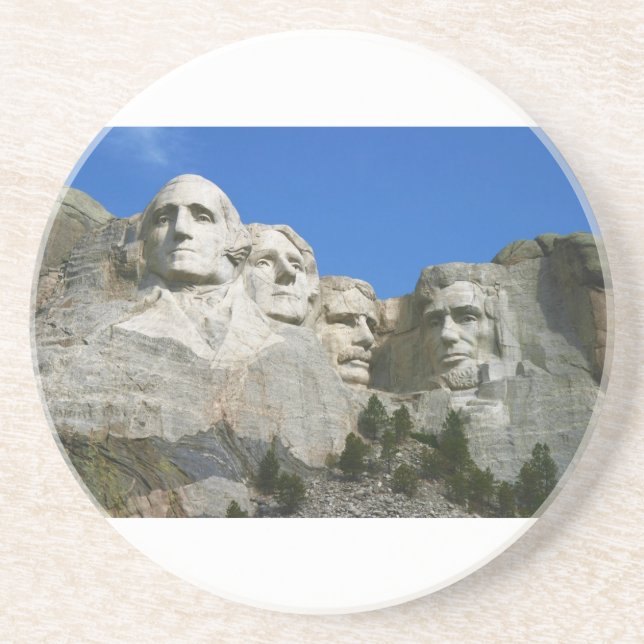 The Mount Rushmore Presidential Monument Coaster (Front)