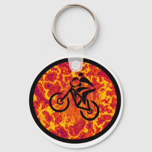 THE MOUNTAIN BIKER KEYCHAIN