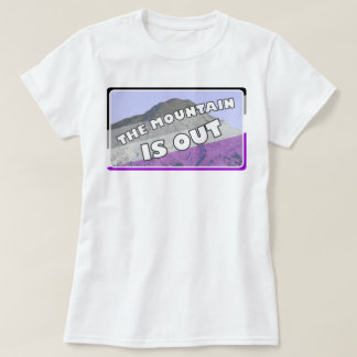The Mountain is Out Asexual Shirt