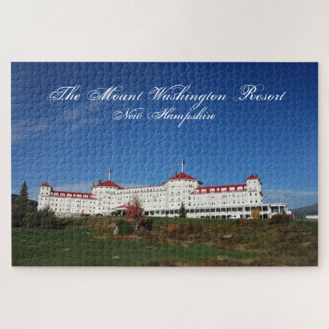 The Mountain Washington Resort New Hampshire Jigsaw Puzzle (Horizontal)