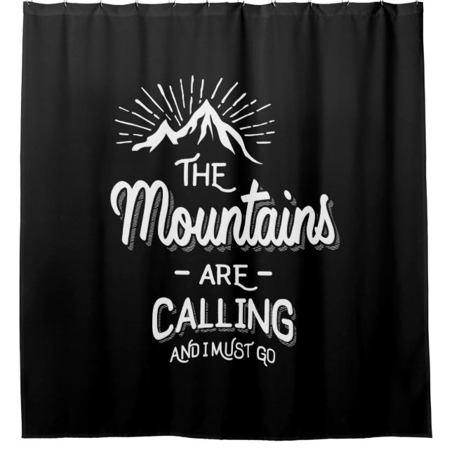The Mountains Are Calling and I Must Go (Front)