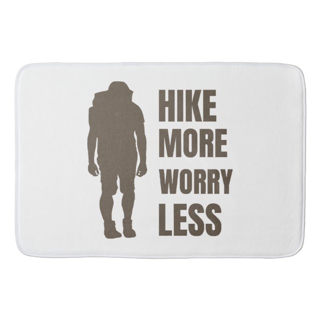 The Mountains are calling and I must go Bath Mat (Front)