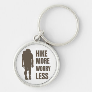 The Mountains are calling and I must go Keychain