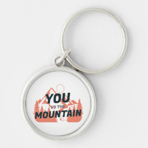 The Mountains are calling and I must go Keychain