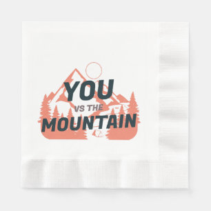 The Mountains are calling and I must go Napkin