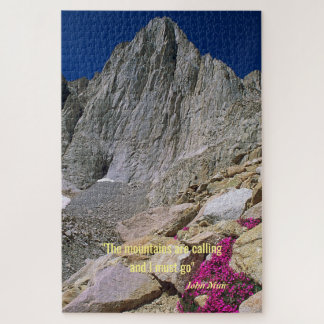 The Mountains are Calling Jigsaw Puzzle