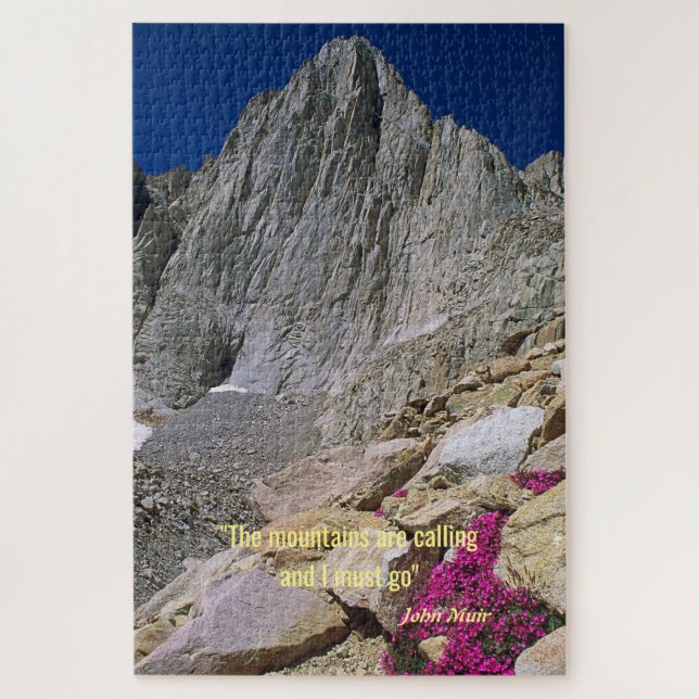 The Mountains are Calling Jigsaw Puzzle (Vertical)