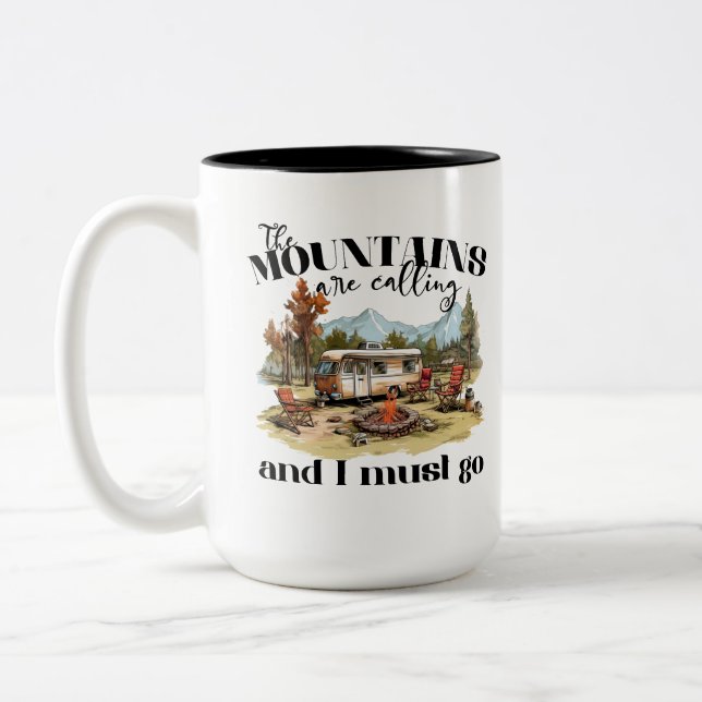 The Mountains are Calling Mug (Left)