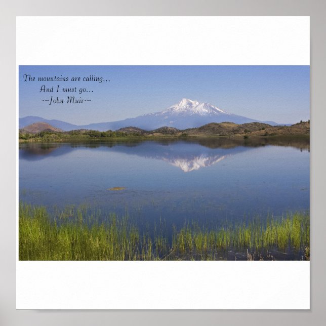 ~ The Mountains Are Calling... ~ Poster (Front)