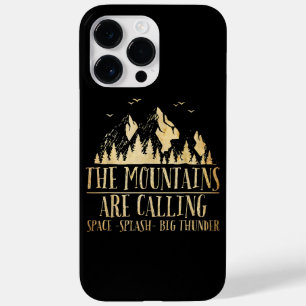 The Mountains are Calling Space Splash Big Thunder Case-Mate iPhone 14 Pro Max Case