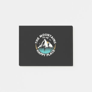 The Mountains Are My Happy Place Post-it Notes