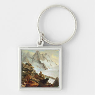 The Mountains at Lauteraar, 1776 Keychain