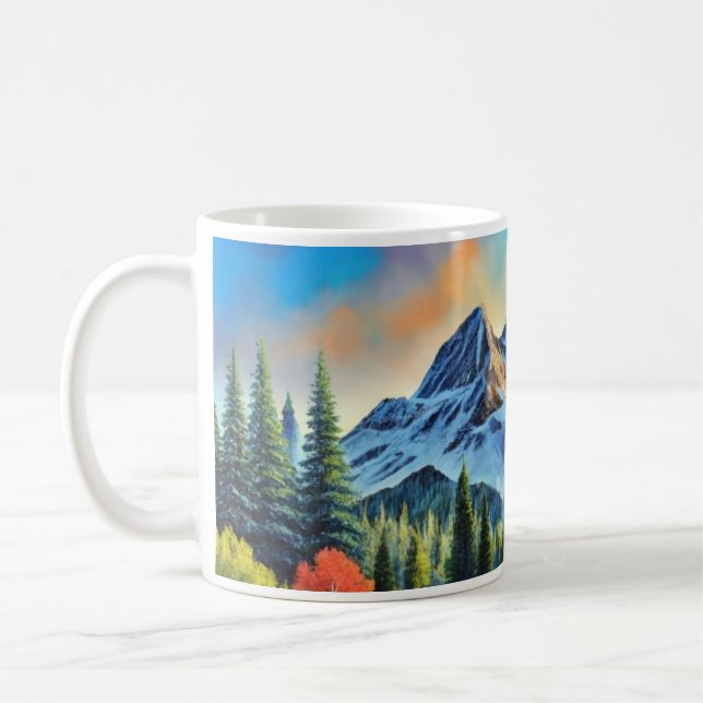 The Mountains Call Me Coffee Mug (Left)