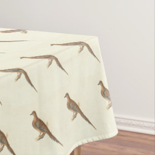The Mourning Dove (Carolina Turtle Dove) NY Birds Tablecloth