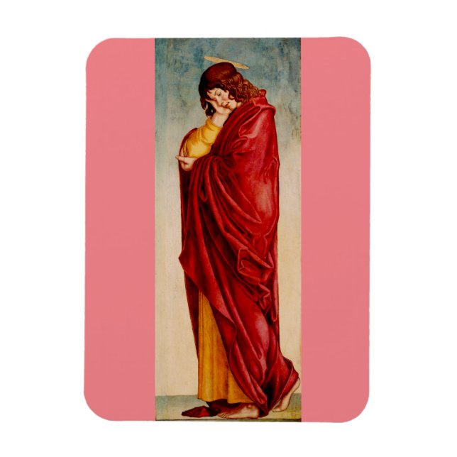 The Mourning Saint John by Andrea da Murano  Magnet (Vertical)