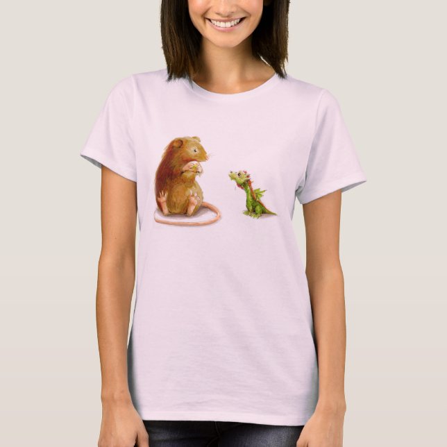 The Mouse & the Common House Dragon T-shirt (Front)