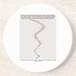 The Mouse's Tale by Lewis Carroll Wonderland Coaster