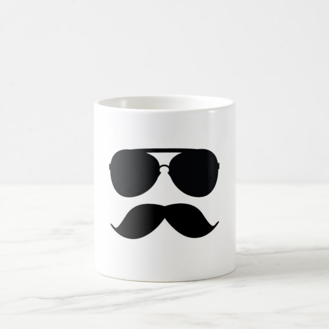 The Moustache Man Coffee Cup (Center)