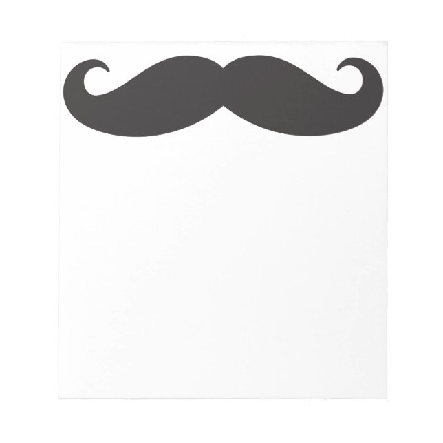 The moustache notepad (Front)