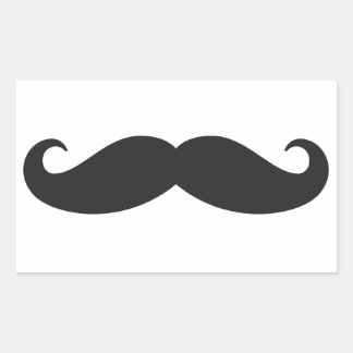 The moustache sticker