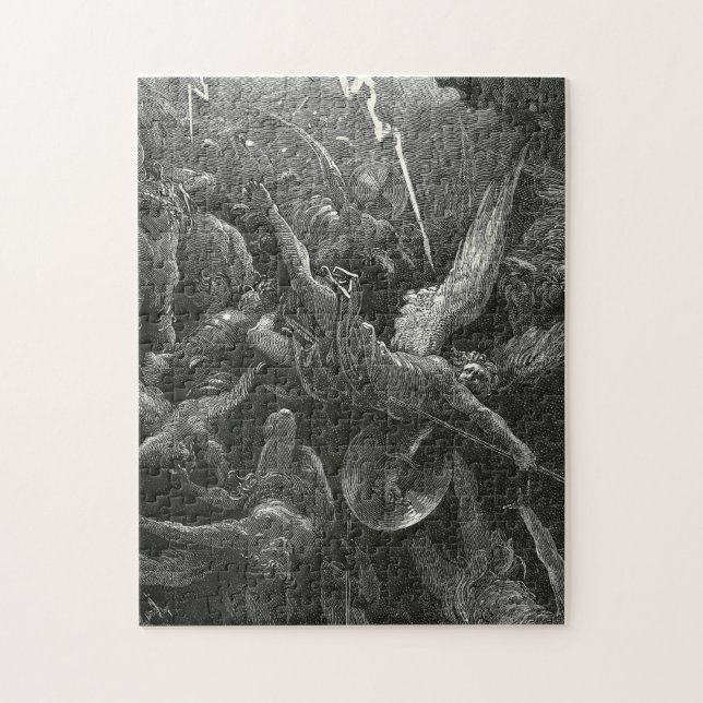The Mouth Of Hell By Gustave Dore Jigsaw Puzzle (Vertical)