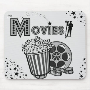 *The Movies* Lite Grey Mousepad