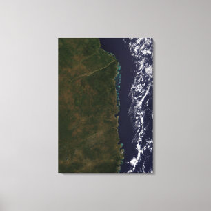 The Mozambique coast Canvas Print