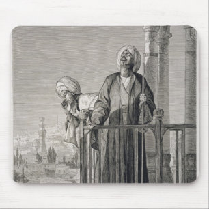 The Muezzin's Call to Prayer, 19th century Mouse Pad