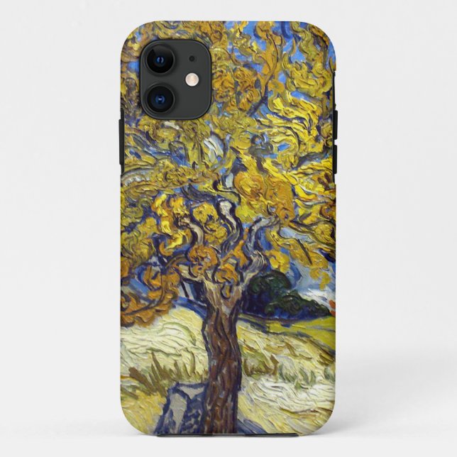 The Mulberry Tree. Vincent Van Gogh. Fmous art. Case-Mate iPhone Case (Back)
