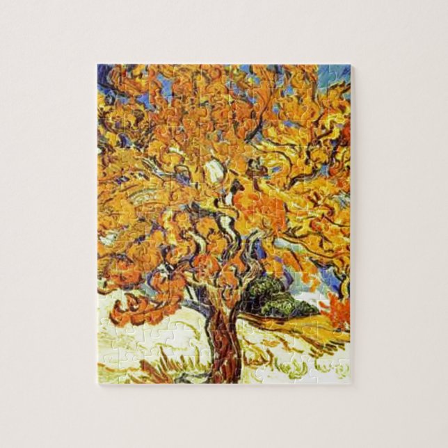 The Mulberry Tree, Vincent Van Gogh Jigsaw Puzzle (Vertical)