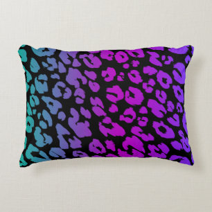 The Multi-Coloured Leopard Series Design 1 Accent Pillow