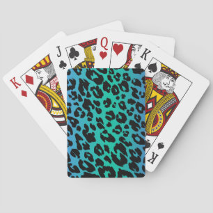 The Multi-Coloured Leopard Series Design 6 Playing Cards