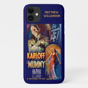 The Mummy Classic Karloff Horror Movie Poster Case-Mate iPhone Case
