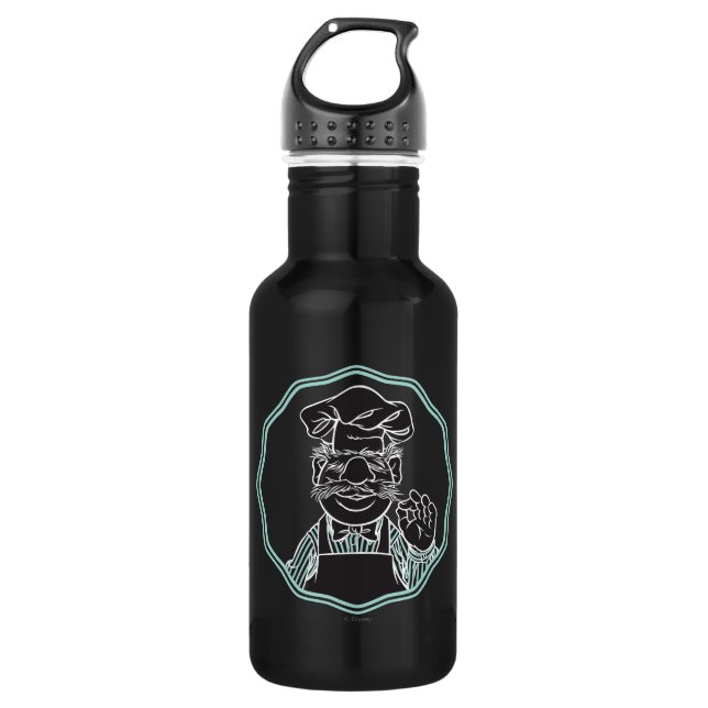 The Muppets | Chef Framed 532 Ml Water Bottle (Front)