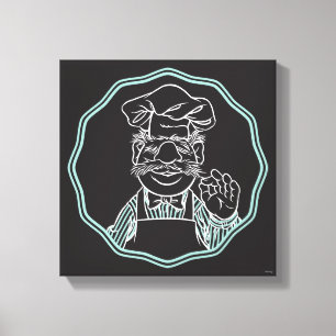 The Muppets Chef Framed Canvas Print