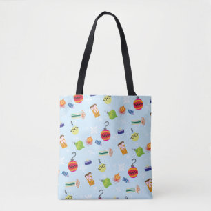 The Muppets   Christmas Holiday Pattern Tote Bag